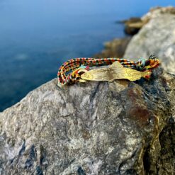 Bracciale acciuga - bracciale pesce - rispetta il mare